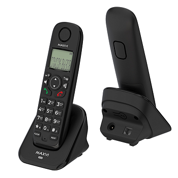 Телефоны DECT Maxvi GA-01 black — фото, цена, купить