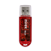 Флэш память USB 16GB Mirex Elf Красный (13600-FMURDE16) — фото, цена, купить