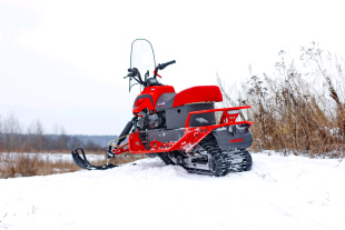 Снегоход красный "DINGO T200 2022" (IRBIS) Снегоход