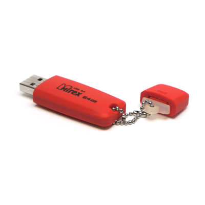 Флэш память USB 64GB Mirex Chromatic красный USB 3.0 (13600-FM3СHR64) 13600-FM3СHR64 от магазина Zakaz43