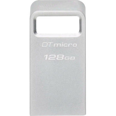 Флэш память USB 128GB Kingston DataTraveler Micro DTMC3G2/128GB USB3.0 серебристый DTMC3G2/128GB от магазина Zakaz43