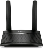 Роутеры, маршрутизаторы TP-Link TL-MR100 N300 10/100BASE-TX/4G cat.4 черный — фото, цена, купить