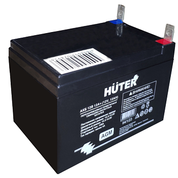 АКБ и адаптеры АКБ 12В 12Ач Huter — фото, цена, купить