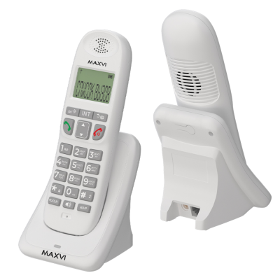 Телефоны DECT Maxvi AM-01 white 00000005227 от магазина Zakaz43