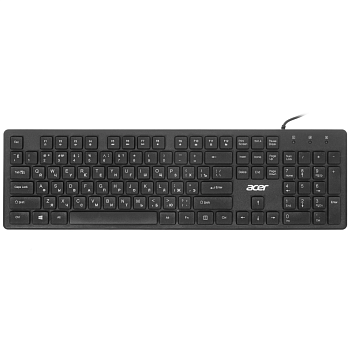Клавиатуры Acer OKW020 ЧЕРНЫЙ USB SLIM ZL.KBDEE.001 — фото, цена, купить