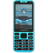 Сотовые телефоны Maxvi X10 aqua blue — фото, цена, купить