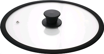 Крышки Крышка стекл 30 см с пароотводом (толщина 4 мм) — фото, цена, купить