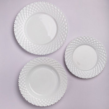 Набор столовый 1/18 PO-18SD-WHITE P ИУ