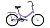 20 ALTAIR CITY 20 (20" 1 ск. рост. 14") 2022, фиолетовый/серый, RBK22AL20007 Велосипед велосипед