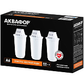 Сменные картриджи Аквафор A5 для кувшинов ресурс:350л (упак.:3шт) — фото, цена, купить