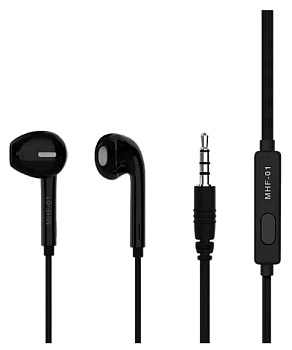 Наушники Maxvi MHF-01 black — фото, цена, купить