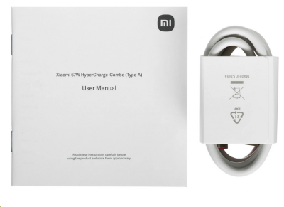 Адаптер для телефона Xiaomi 67W HyperCharge Power Adapter (Type-A) BHR07SKEU от магазина Zakaz43