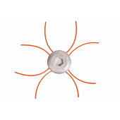 Косильные головки Шпулька P.I.T. универсальная для всех видов P041004, (запр. 4 кусками лески , тип паук) — фото, цена, купить