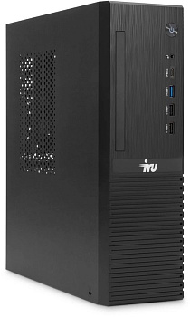 Системные блоки IRU 310SC SFF Cel G6900 (3.4) 8Gb SSD256Gb UHDG 710 Windows 11 Pro GbitEth 200W черный (2017897) — фото, цена, купить