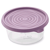 Посуда для микроволновки Контейнер пл. 0,5л круглый "Сальваре"колор С222КОЛ — фото, цена, купить