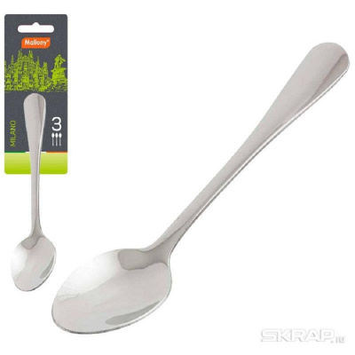Столовые наборы Mallony MILANO 3 шт 007293 стол.ложки 007293  от магазина Zakaz43