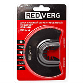 Диски Диск пильный по дереву RedVerg сегментированный для МФИ 88 мм(820601) — фото, цена, купить