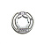 Кольцевая цепная звёздочка 3/8" Picco 7 зубьев MS-250-210,240,260 арт. 00006421240 Запчасти Stihl