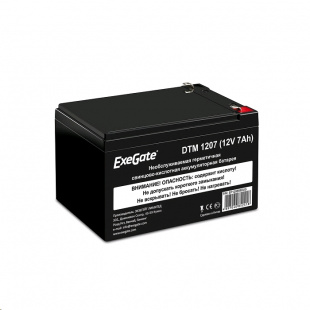 ExeGate DTM 1207 (12V 7Ah, клеммы F2) Аккумулятор