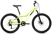 24 ALTAIR MTB HT 24 2.0 D (24" 6 ск. рост. 12") 2022, ярко-зеленый/черный, IBK22AL24096 велосипед