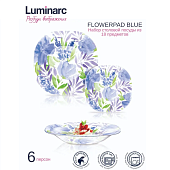 Сервиз столовый Набор столовый 18пр FLOWERPAD BLUE — фото, цена, купить