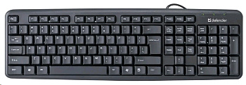 Клавиатуры Defender Element HB-520 USB черный — фото, цена, купить