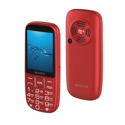 Сотовые телефоны Maxvi B9 red 00000003898 от магазина Zakaz43