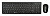 Oklick 220M клав:черный мышь:черный USB беспроводная slim Multimedia Клавиатура+мышь