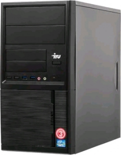 IRU Office 310H3 MT i5 9400/8Gb/1Tb UHDG 630/DOS/черный 1723045 Компьютер