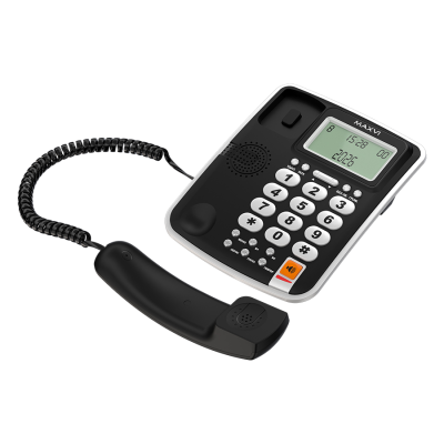 Телефоны проводные Maxvi CB-02 black 00000005786 от магазина Zakaz43