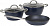 GALAXY GL 9510 СИНИЙ Набор посуды 5пр: кастрюля с крышкой 4л, ковш с крышкой 2,5л, сковорода 24см