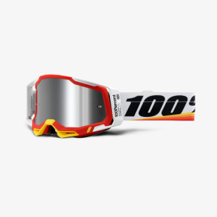 100% Racecraft 2 Goggle Arsham Red / Mirror Silver Lens (50010-00016) мотоочки