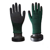 Перчатки Перчатки нейлоновые с вспен. латексным покрытием F-22 зелен черн — фото, цена, купить