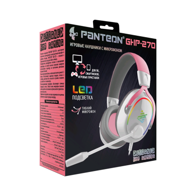 Наушники Jet.A GHP-270 White-Pink GHP-270 White-Pink от магазина Zakaz43