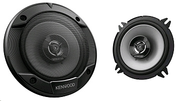 Акустика Kenwood KFC-S1366 260Вт 89дБ 4Ом 13см (5дюйм) (ком.:2кол.) коаксиальные двухполосные — фото, цена, купить