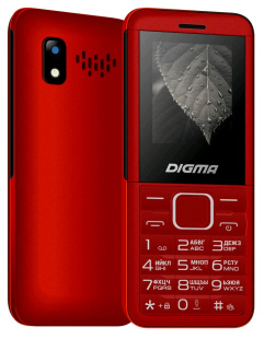 Digma Linx C171 32Mb красный Телефон мобильный