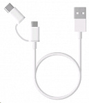 Xiaomi Mi 2-in-1 USB Cable Micro USB to Type C (30cm) Кабель