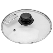 Крышки Mallony 987023 20см, стекло/металл/пластик, метал.обод, паровыпуск — фото, цена, купить