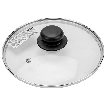Крышки Mallony 987023 20см, стекло/металл/пластик, метал.обод, паровыпуск — фото, цена, купить
