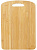 BRAVO бамбук 34*24*1см с вырезной ручкой доска разделочная