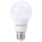 Лампочки Лампа светодиодная LL-E-A60-7W-230-4K-E27 (груша, 7Вт, нейтр., Е27) Eurolux — фото, цена, купить