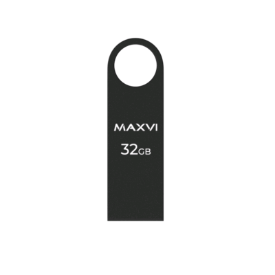 Флэш память USB 32GB Maxvi MK dark grey (FD32GBUSB20C10MK) 4530 от магазина Zakaz43