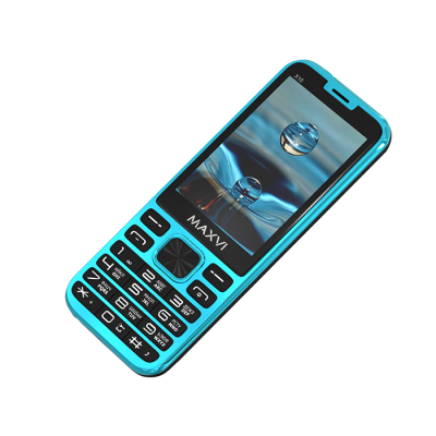 Сотовые телефоны Maxvi X10 aqua blue 3698 от магазина Zakaz43