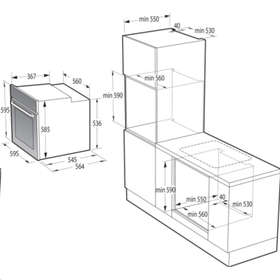 Духовые шкафы Gorenje BOS67372CLI BOS67372CLI от магазина Zakaz43