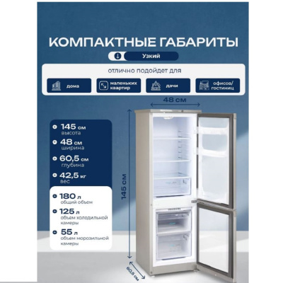 Отдельностоящий  Бирюса 418 418 от магазина Zakaz43