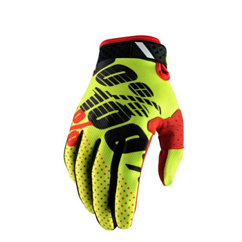 Мотоперчатки 100% MX A-0036 (Цвет: желтый / Размер: XL) — фото, цена, купить