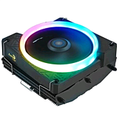 Охлаждение Aerocool CYLON 3H SOC-AM5/AM4/1151/1200/1700 4-PIN 13-24DB AL+CU 125W 4 CYLON 3H ARGB PWM 4P — фото, цена, купить