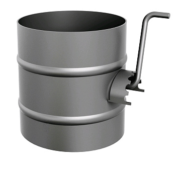 Шибер ф150мм 1,5, 08ПС антрацит прямой "" (Термофор) от магазина Zakaz43