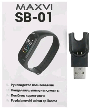 Смарт-часы и браслеты Maxvi SB-01 black — фото, цена, купить