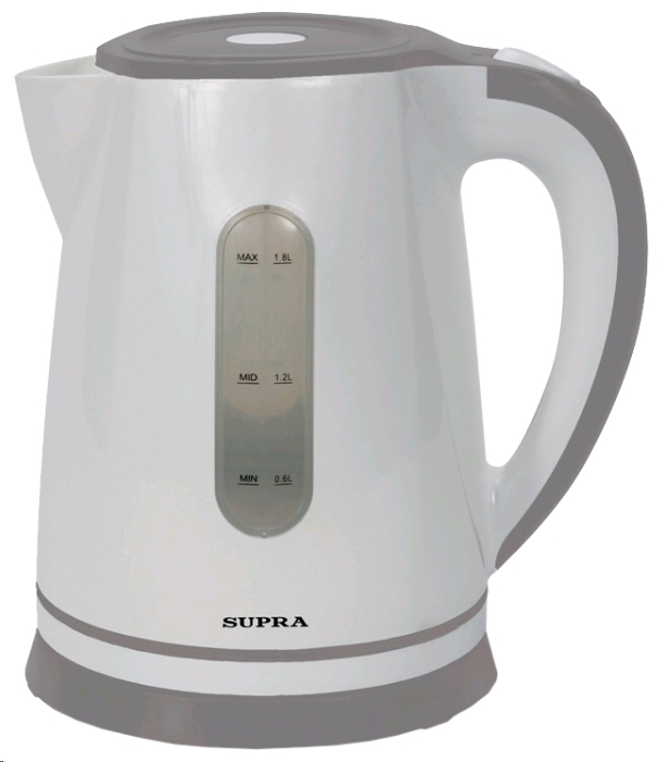 Supra KES 1822 white/grey чайник